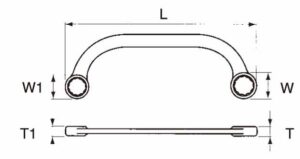 1108M Half-Moon Ring Wrench