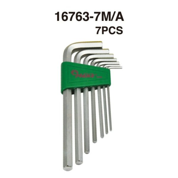 16763- Hex-Key Wrench Set (Long Arm)