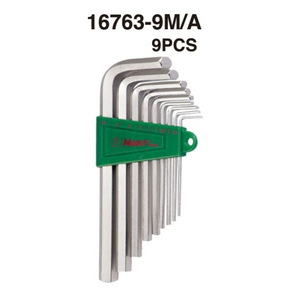 16763- Hex-Key Wrench Set (Long Arm)