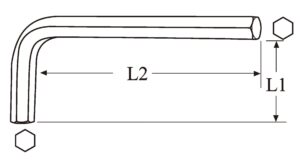 1763M/A- Hex Key Wrench 2 1764MLPIC