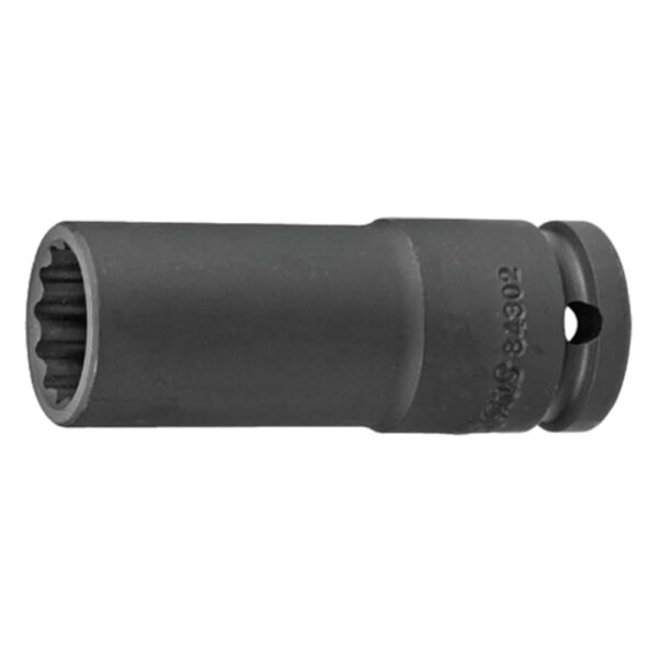 84302M- 1/2"Drive Deep Impact Socket - 12 Point