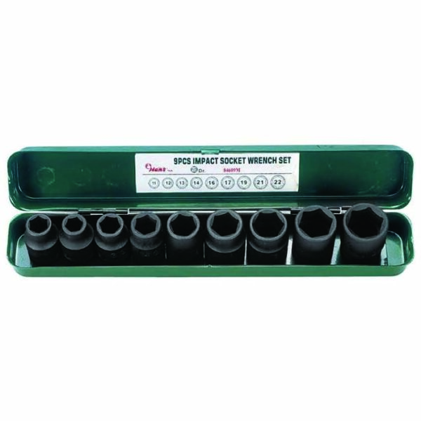 84609M-Impact Socket Set(9PCs)-1/2" Drive