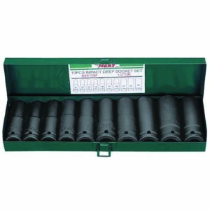 84610M-Impact Socket Set(10PCs)-1/2" Drive