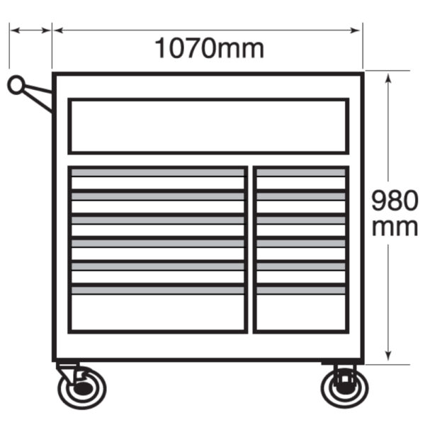 9913HQ-42 Workshop Tool Storage