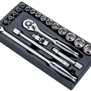 TT-16P/ Socket Wrench Combo Set 20 PCs- 1/2"Drive