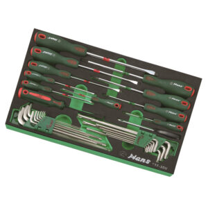 TTF-30U/Screwdriver and Key Wrench Set in 30 PCs (EVA Foam)