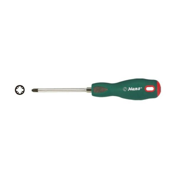 0336- Screwdriver With Hex-Gear- Pozidriv Tip