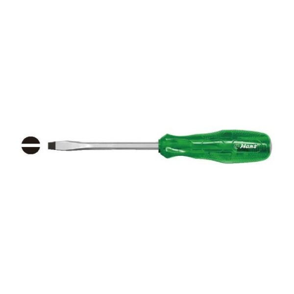 0518- Go-Thro Screwdriver(Impact Cap)- Slotted Tip