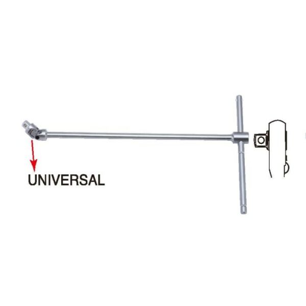 10486 Multi-Extension T-Handle- 1/2" Drive
