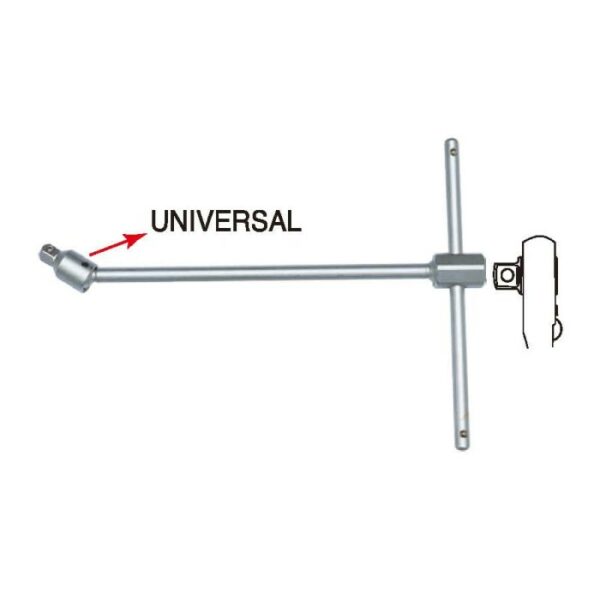 1486- Multi- Extension T-Handle- 1/2" Drive