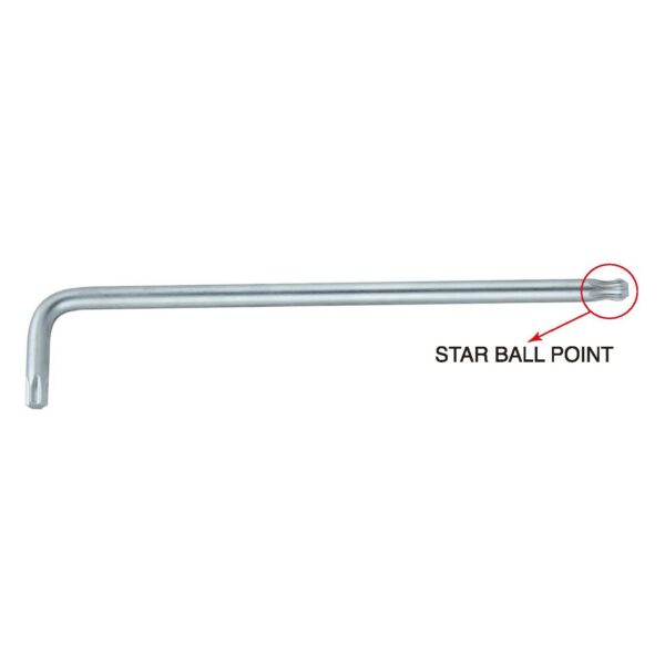 1742BT-Key Wrench-Star & Star Ball Point-(Longer Arm)