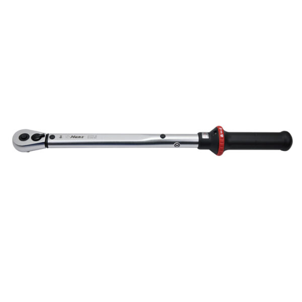 Quick Release Torque Wrench with Dual Scale- Clicker Type- 1/4", 3/8", 1/2" Drive