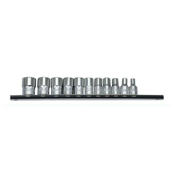 2611M/A- Hand Socket Set (6 Point)- 1/4" Drive- 11 Pcs