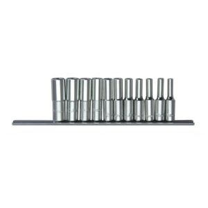 2611MD/AD- Deep Hand Socket Set (6 Point)- 1/4" Drive- 11 Pcs