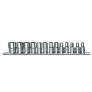 2613-2MC- Hand Socket Set (12 Point)- 1/4" Drive- 13 Pcs