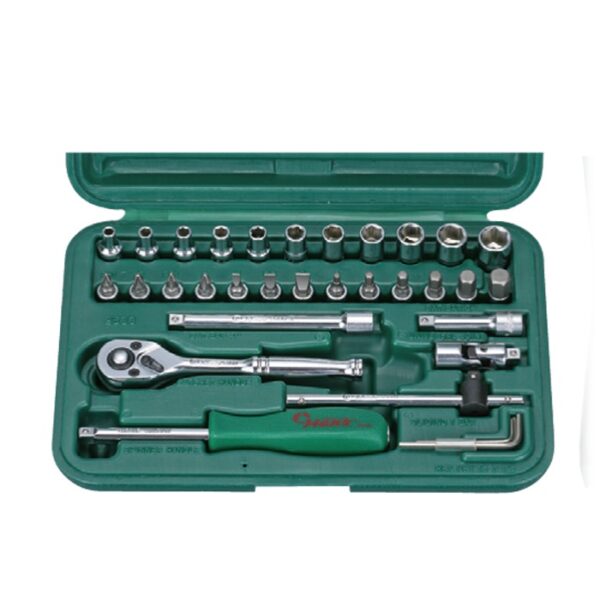 2633MB/AB- Socket Wrench Set- 1/4" Drive- 33PCS