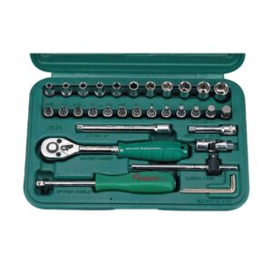 2633MBG/ABG- Socket Wrench Set- 1/4" Drive- 33PCS