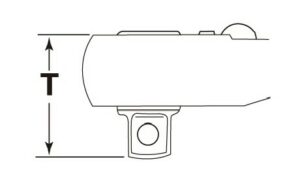 3100G-90- Ratchet Handle- 3/8" Drive 2 3100G 90 LPIC