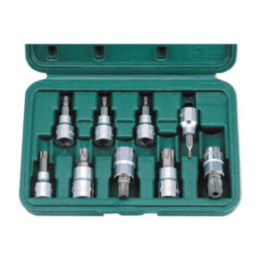 36025-9- Bit Socket Set- 3/8" Drive- 9 Pcs
