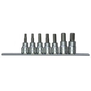 36026-7C- Hex Bit Socket Set- 3/8" Drive- 7 Pcs