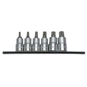 36028-6C- XZN Bit Socket Set (12 Point)- 3/8" Drive- 6 Pcs