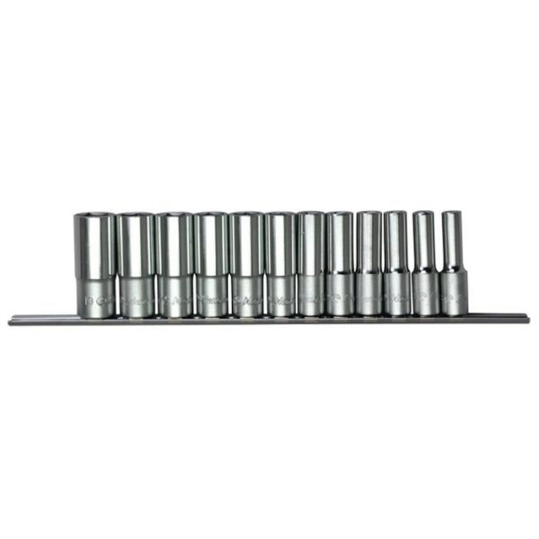 3612MD/AD- Deep Socket Set- 3/8" Drive- 12 Pcs