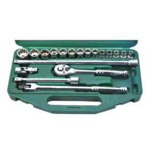 3619PMB- Socket Wrench Set- 3/8" Drive- 19 Pcs