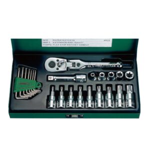 3623TF- Socket Wrench Set- 3/8" Drive- 23 Pcs