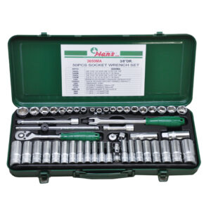 3650MA- Socket Wrench Set- 3/8" Drive- 50 Pcs