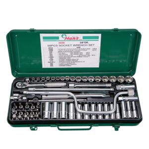 3658- Socket Wrench Set- 3/8" Drive- 58 Pcs