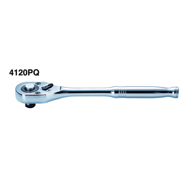 4120PQ-Quick Release Ratchet Handle (24 Teeth)-1/2" Drive