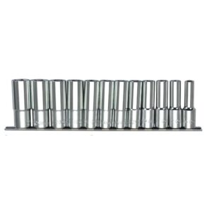 4602MD- Deep Socket Set- 1/2" Drive- 12 Pcs