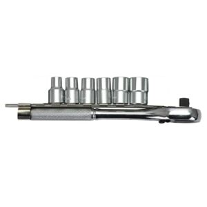 46134- Hand Socket Set- 1/2" Drive- 7 Pcs