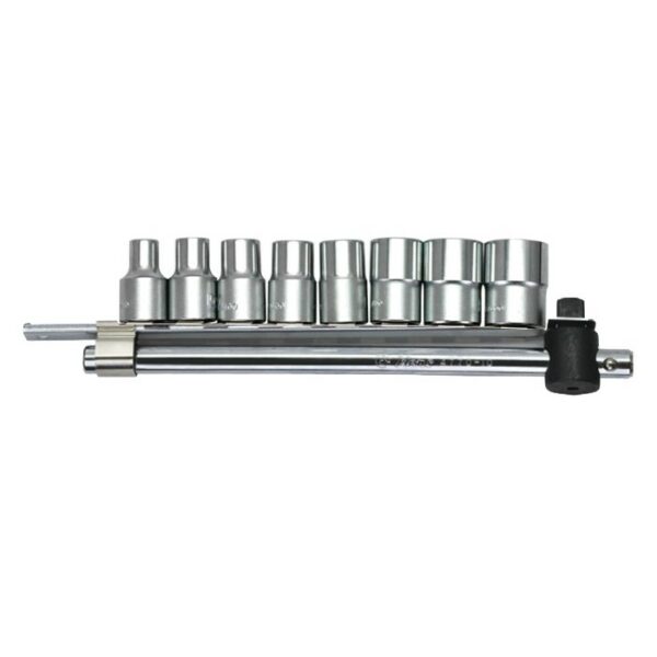 46149- Hand Socket Set- 1/2" Drive- 9 Pcs