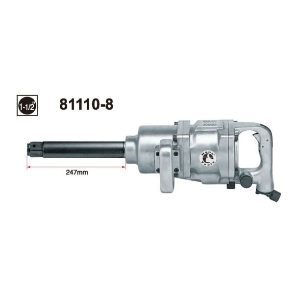 81110- Air Impact Wrench- 1-1/2" Drive