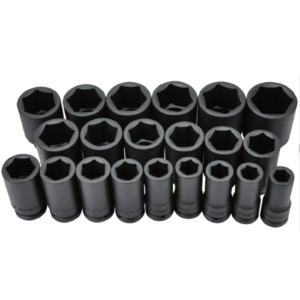86621MDB-Deep Impact Socket Set-21PCs- 3/4"Drive