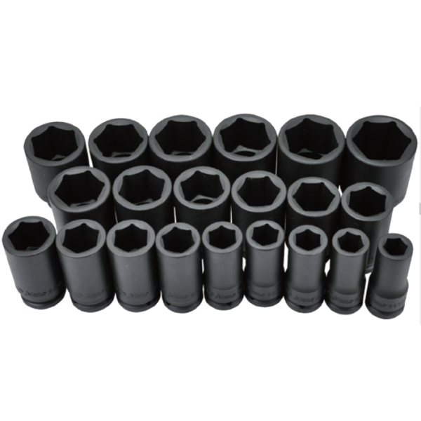 86621MDB-Deep Impact Socket Set-21PCs- 3/4"Drive