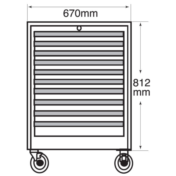 Workshop Tool Trolley