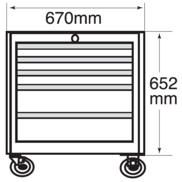 Workshop tool trolley