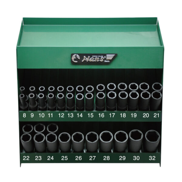 9984H41-Impact Socket Set(41PCs)-1/2" Drive