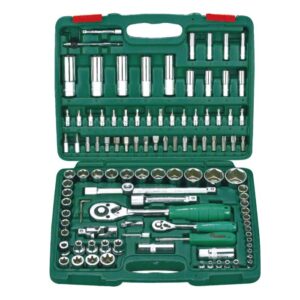 TK-108- Industrial Tool Kit 108 Pcs- 1/4", 1/2" Drive