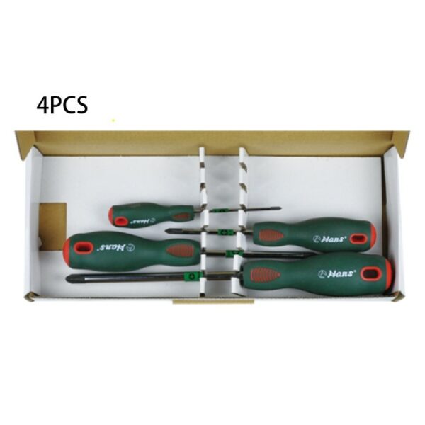 Screwdriver Set in Paper Box- Triangular Handle