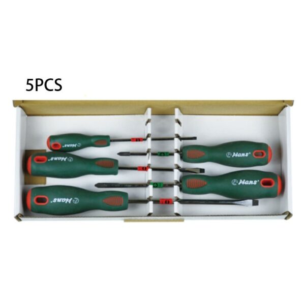 Screwdriver Set in Paper Box- Triangular Handle