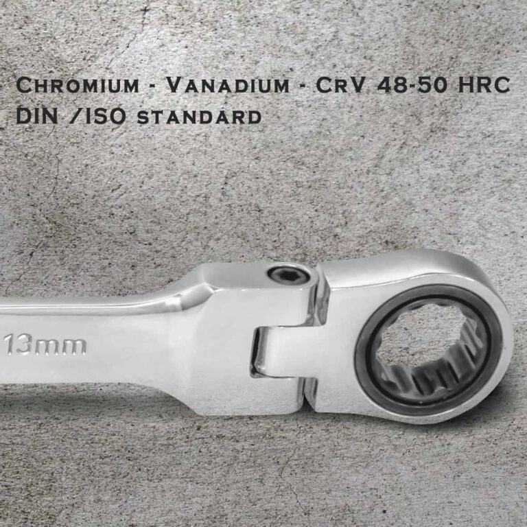 1165FM/FA- Open-End Gear Ring Wrench- Flex Joint