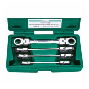 16055F4MB- Double Flexible Gear Ring Wrench Set