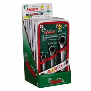 11064/ 4 合 1 雙向梅花齒輪扳手 4-in-One Reversible Gear Ring Wrench 8 11064/ 4-in-One reversible gear ring wrench