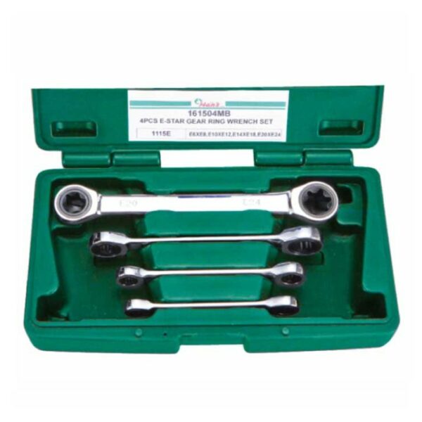 161504MB- E-Star Gear Ring Wrench Set