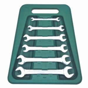 Double Open-End Wrench Set in TPV Case