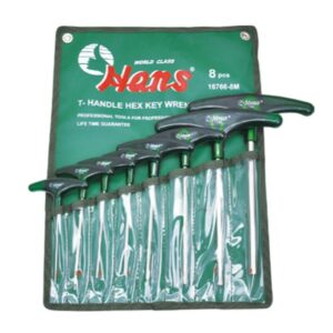 1766M Hex-Key Wrench Set with T-Handle