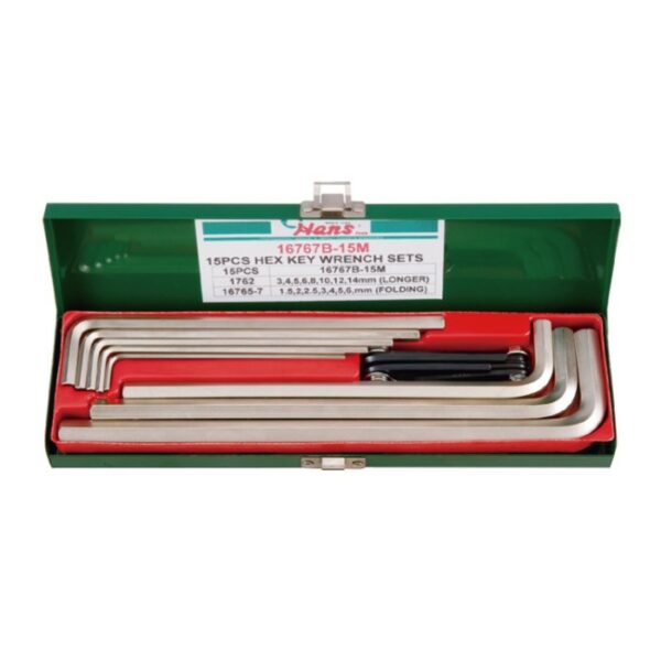 16767B-15M- Hex-Key Wrench Set